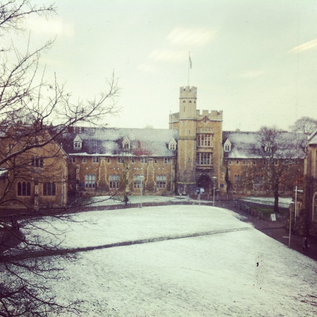 The Courtyard in Winter